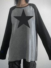 Vintage Star Y2K Langarm T-Shirt